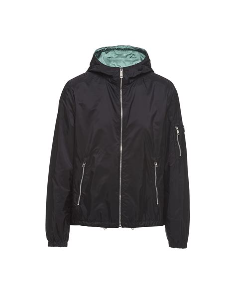 Prada Prada Reversible Giubbotto Man Nylon Jacket 